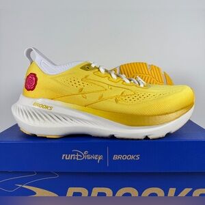 Brooks Glycerin 23 Belle Womens 9.5 Men 8 Run Disney Shoes Princess Belle Theme
